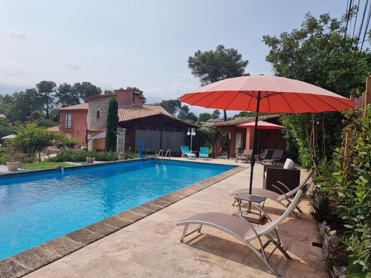 Mas D'Azur Bed and Breakfast Roquefort-les-Pins Εξωτερικό φωτογραφία