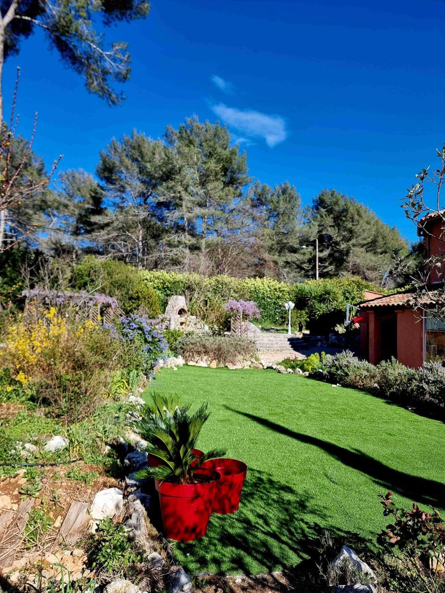 Mas D'Azur Bed and Breakfast Roquefort-les-Pins Εξωτερικό φωτογραφία
